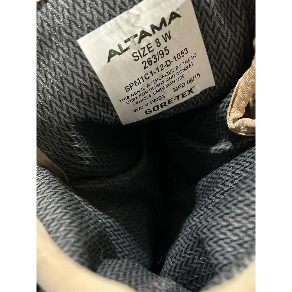 Altama Boots US Military Combat‎  Gore Tex  263/95 SIZE 8 W
